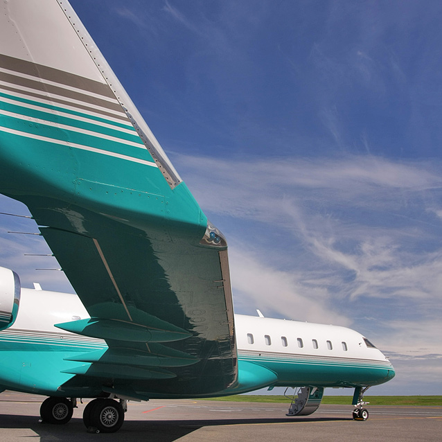 Частное воздушное судно «Bombardier Global Express XRS».